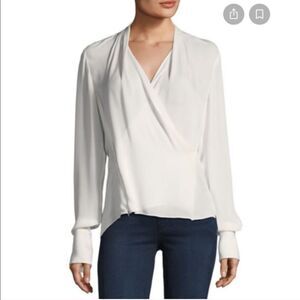 NWT Elie Tahari Shelley antique long sleeve top